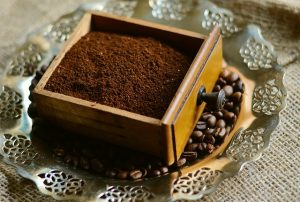 ground coffee odor absorber